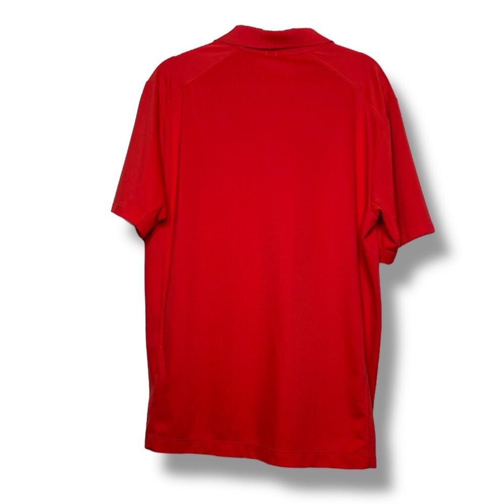 Men's Nike Golf Tour Performance Red Dri-Fit Polo Shirt Large - Picture 6 of 6